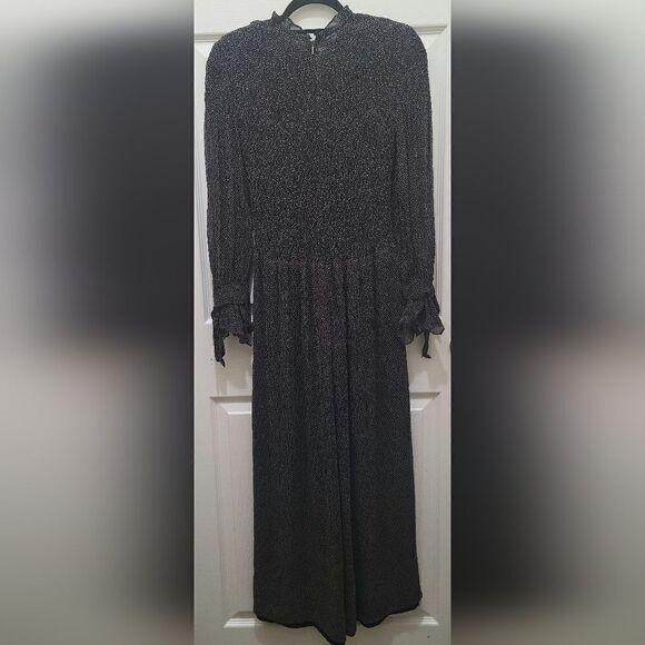 Rebecca Taylor Pebble Print Silk Chiffon Jumpusit - Picture 4 of 15